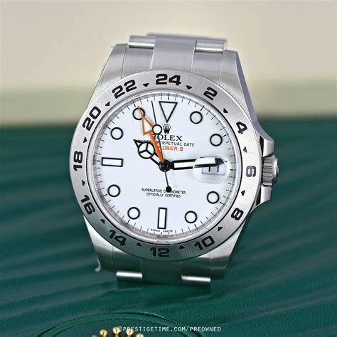 preowned rolex explorer 2|Rolex explorer ii value chart.